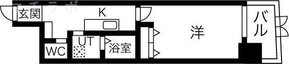 5階の間取り図