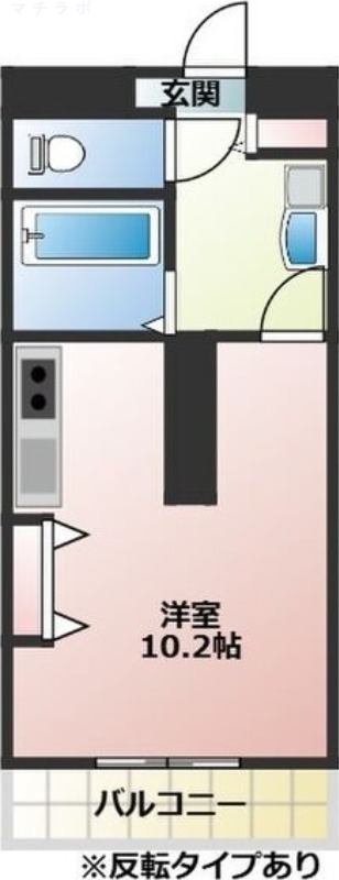 6階の間取り図