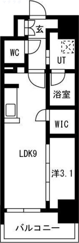 10階の間取り図