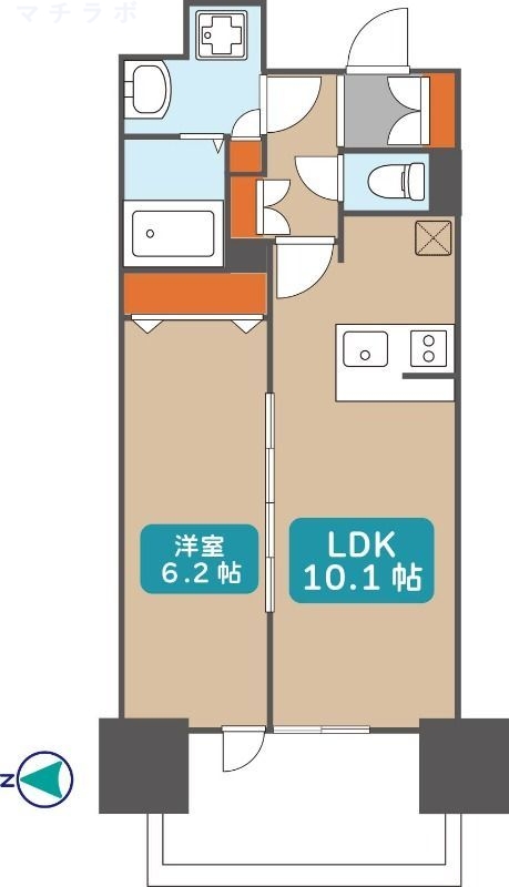 3階の間取り図