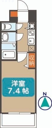 5階の間取り図