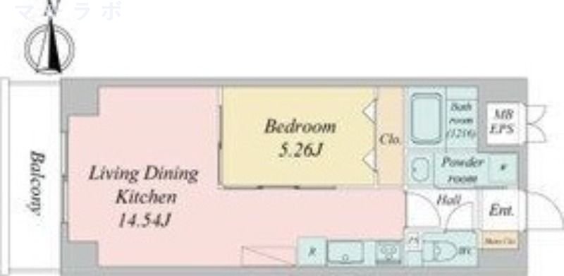 13階の間取り図