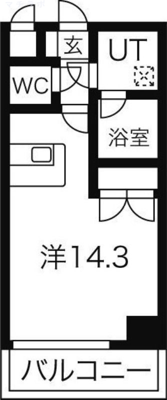 7階の間取り図