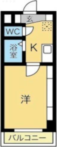 2階の間取り図