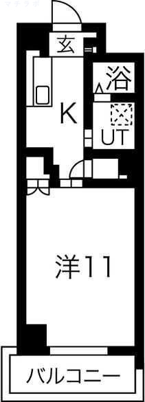 3階の間取り図