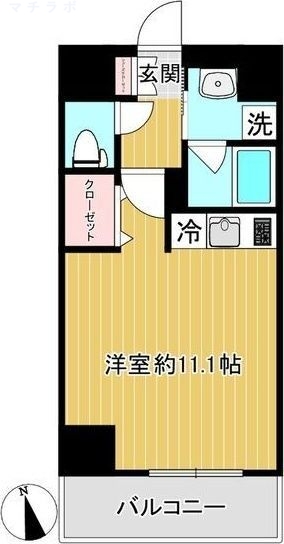 7階の間取り図