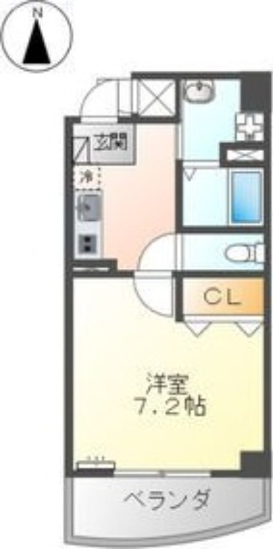5階の間取り図