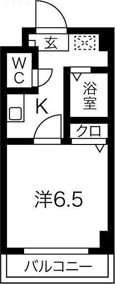 7階の間取り図