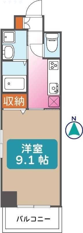 3階の間取り図