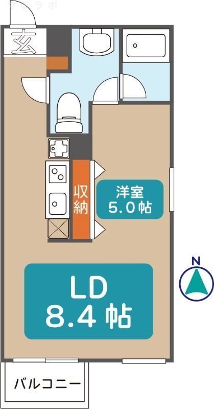 6階の間取り図