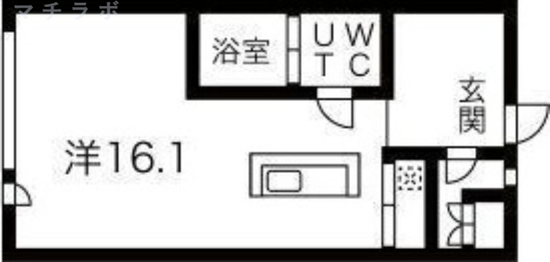 6階の間取り図