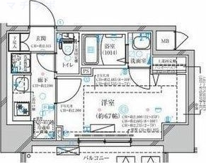 7階の間取り図
