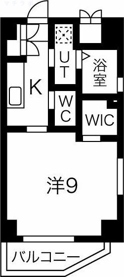 8階の間取り図