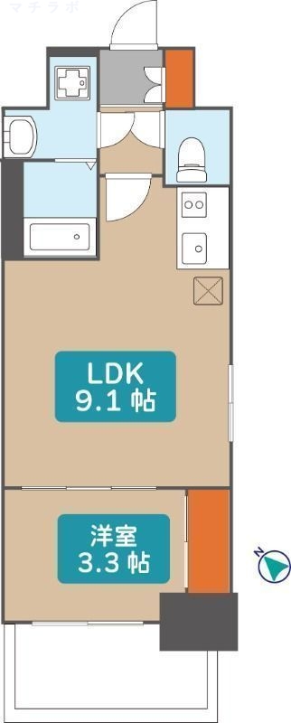 10階の間取り図