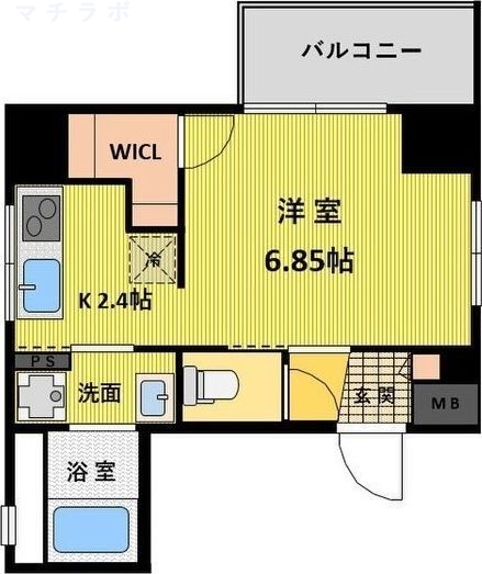 5階の間取り図