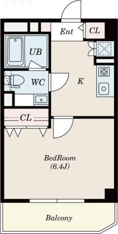 5階の間取り図