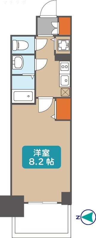 9階の間取り図