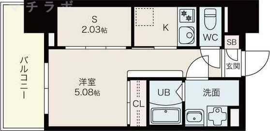 7階の間取り図
