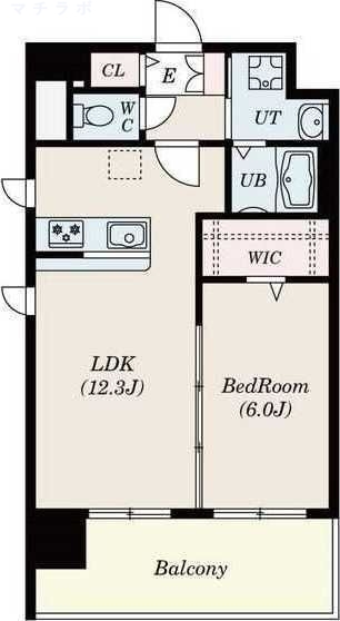 14階の間取り図