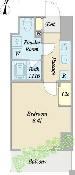 3階の間取り図
