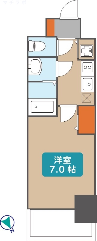 3階の間取り図