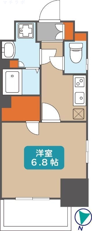5階の間取り図