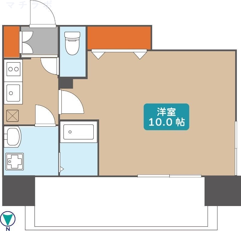 10階の間取り図