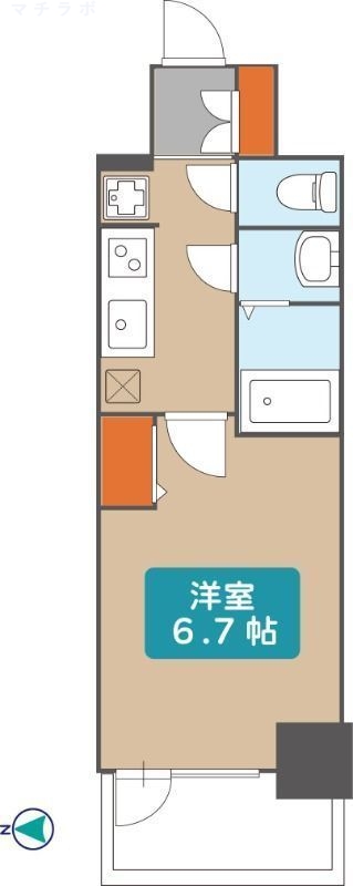 13階の間取り図