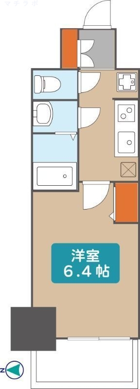 5階の間取り図