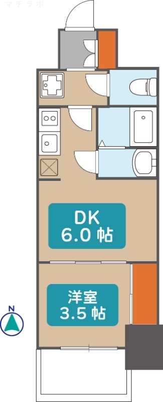 3階の間取り図