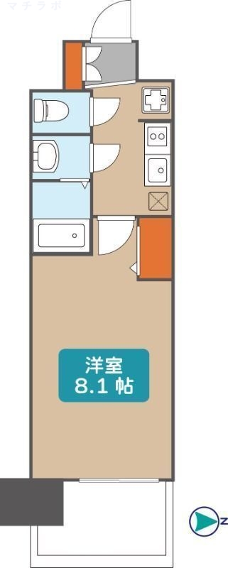 3階の間取り図
