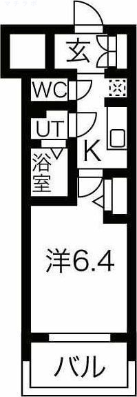9階の間取り図
