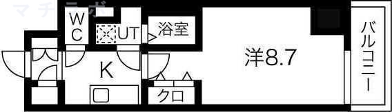 9階の間取り図
