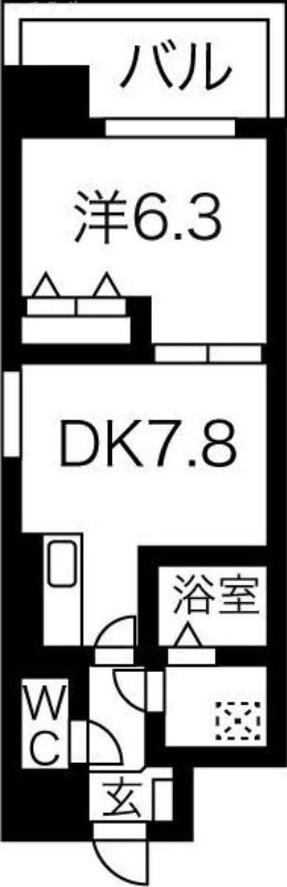 7階の間取り図