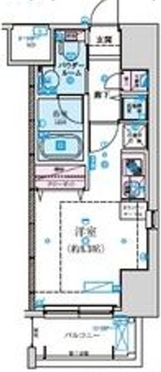 4階の間取り図