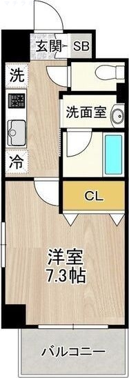 4階の間取り図