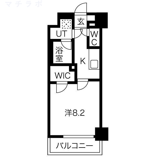 6階の間取り図