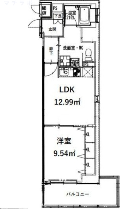 12階の間取り図