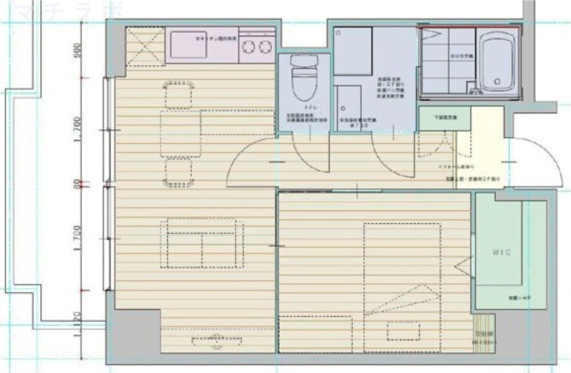 10階の間取り図