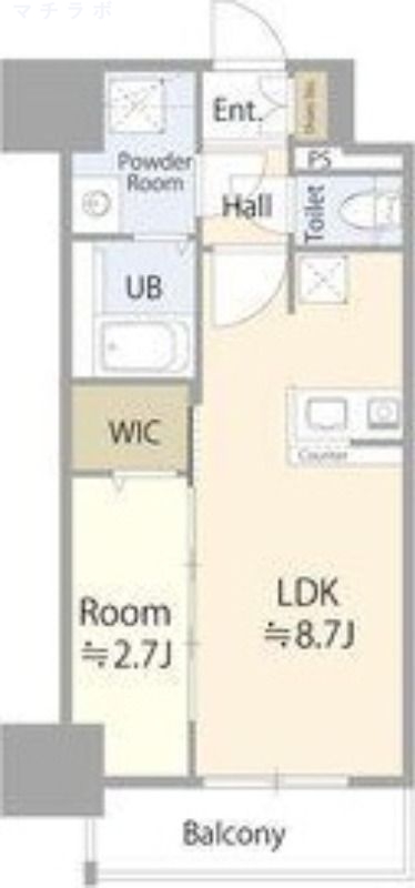 10階の間取り図
