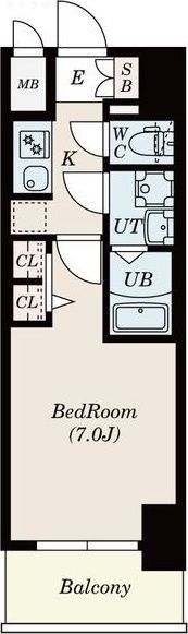 7階の間取り図