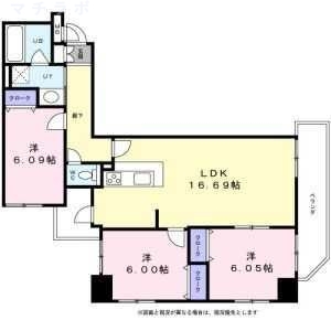 9階の間取り図