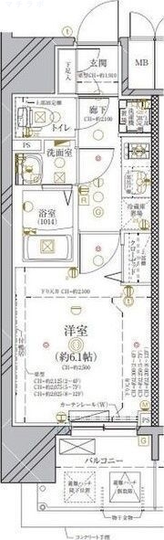 12階の間取り図