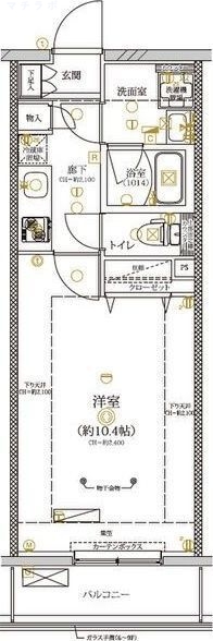 5階の間取り図