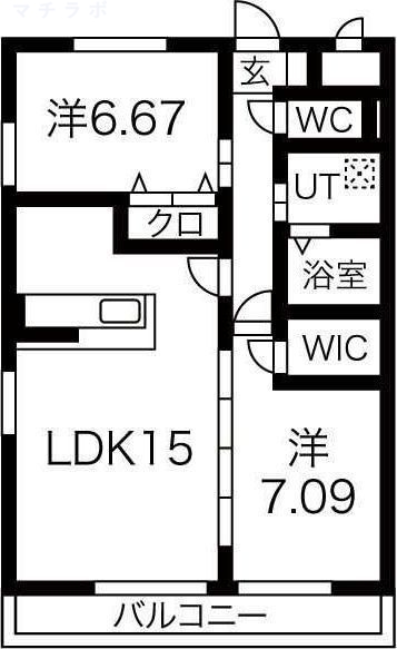 11階の間取り図