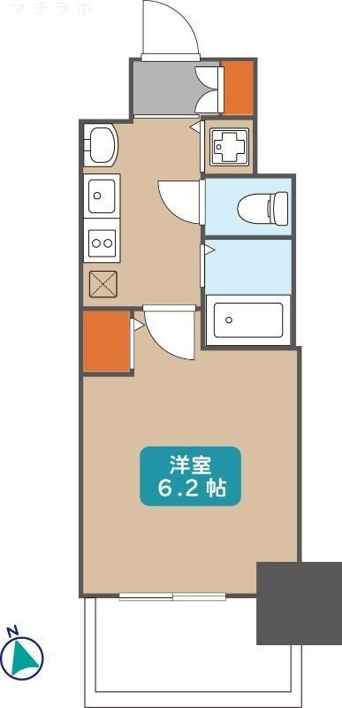 5階の間取り図