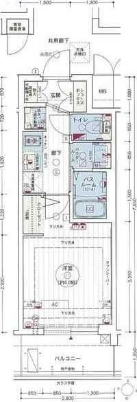 10階の間取り図
