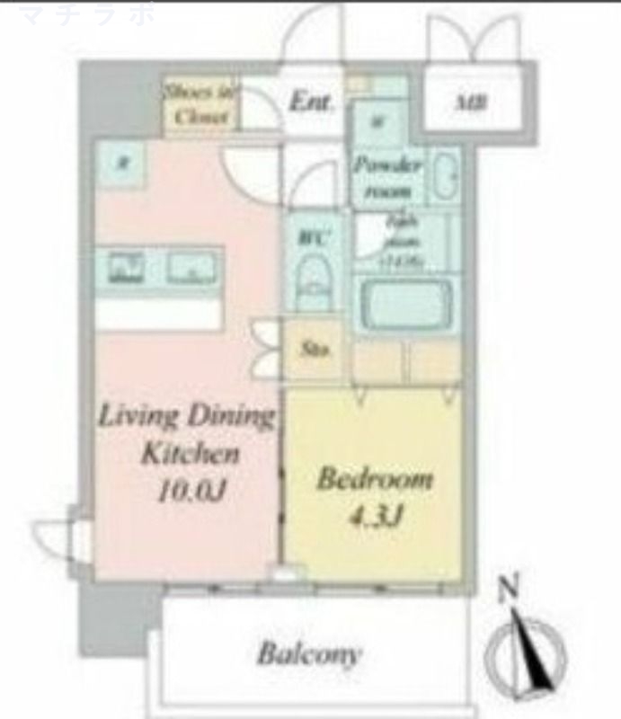 11階の間取り図