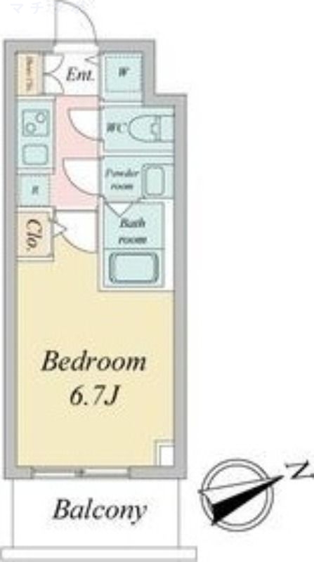 11階の間取り図