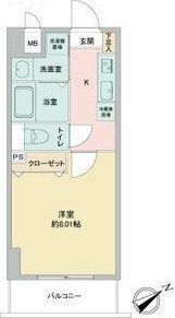 6階の間取り図